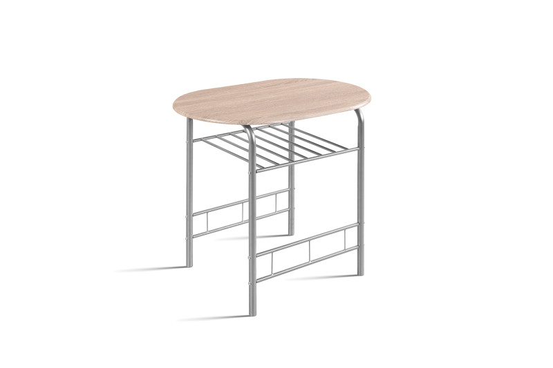 Image 5 for Tafelset Adam Grijs metaal Decor sonoma