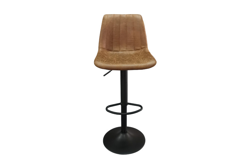 Image 4 for Barstoel Barcelona PU Ote Topper 02 Cognac