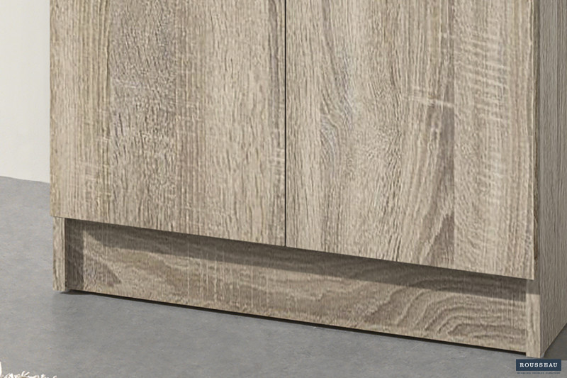 Image 4 for Opbergkast Ray 2 deuren en 4 legplanken Sonoma