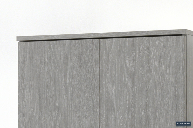 Image 2 for Opbergkast Ray 2 deuren en 4 legplanken Grijze eik