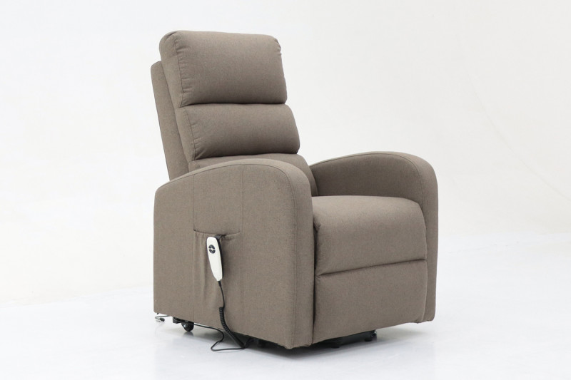 Image 3 for Electrische relax met lift Bruges Stof Taupe
