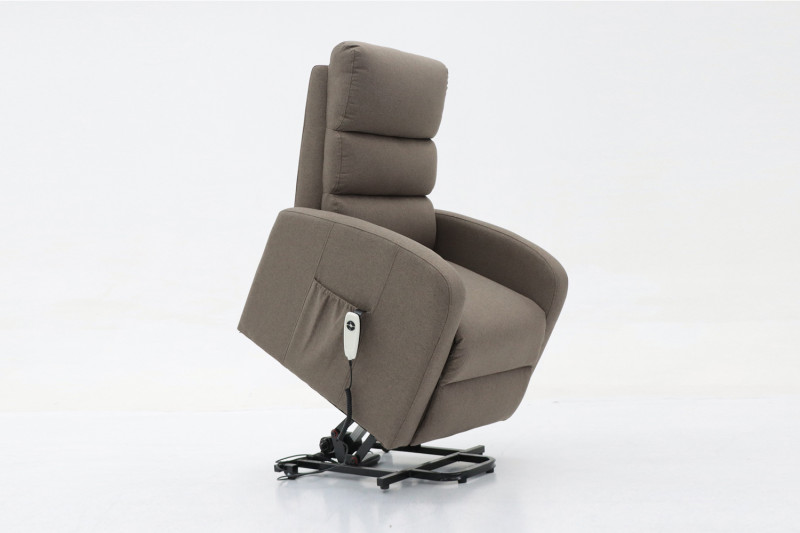 Image 4 for Electrische relax met lift Bruges Stof Taupe