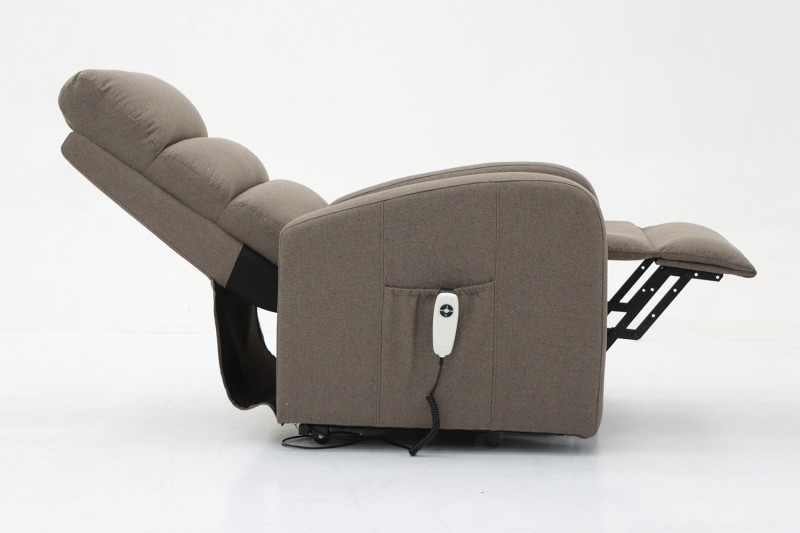 Image 6 for Electrische relax met lift Bruges Stof Taupe