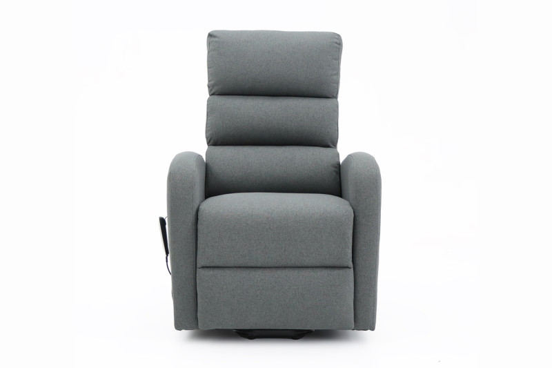 Image 2 for Electrische relax met lift Bruges Stof Donkergrijs