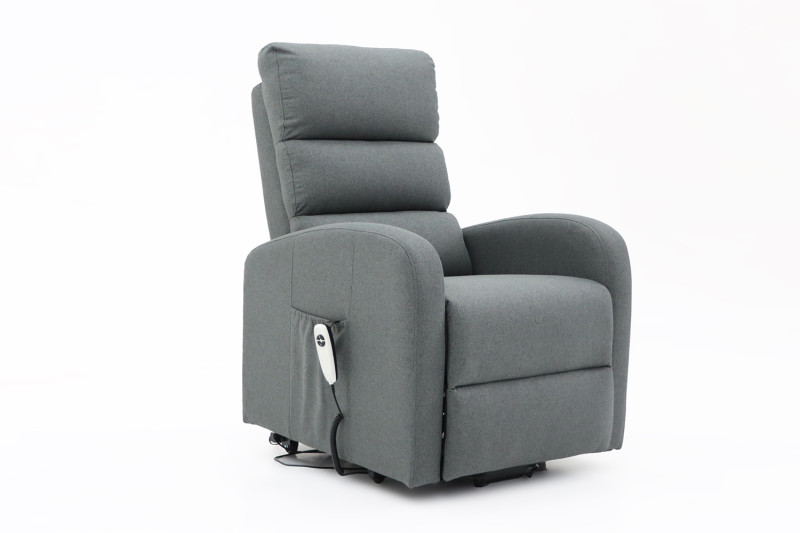 Image 3 for Electrische relax met lift Bruges Stof Donkergrijs