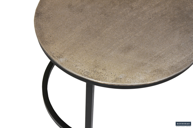 Image 6 for Salontafel Amira 2-delig Verouderd Zilver