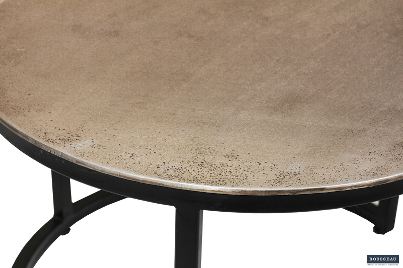 Image 7 for Salontafel Amira 2-delig Verouderd Zilver