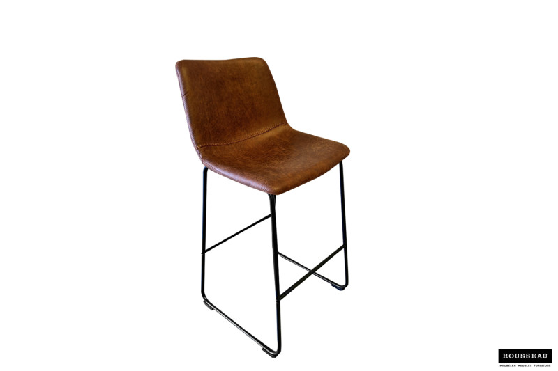 Image 3 for Barstoel Mancia PU Ote Topper 02 Cognac