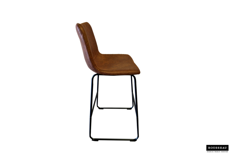 Image 4 for Barstoel Mancia PU Ote Topper 02 Cognac