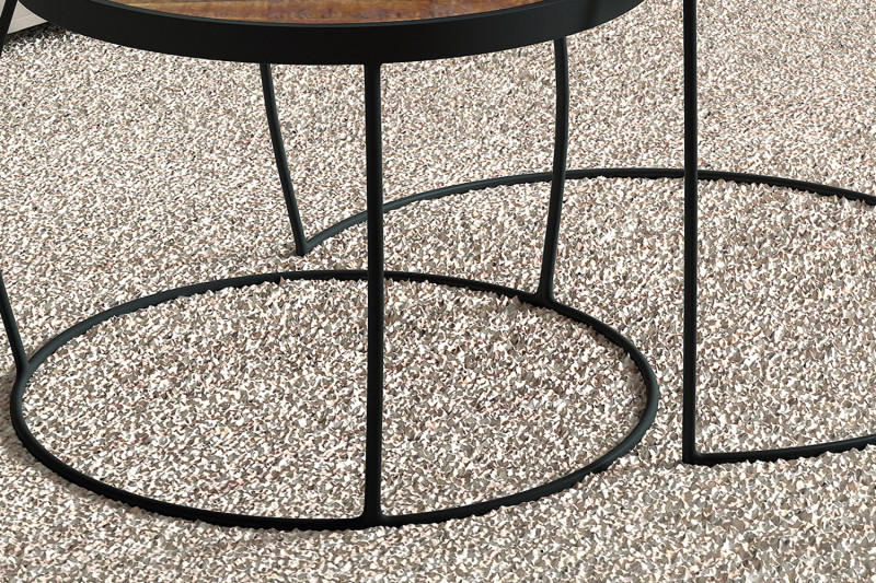 Image 4 for Salontafel Lars 2-delig Mango hout