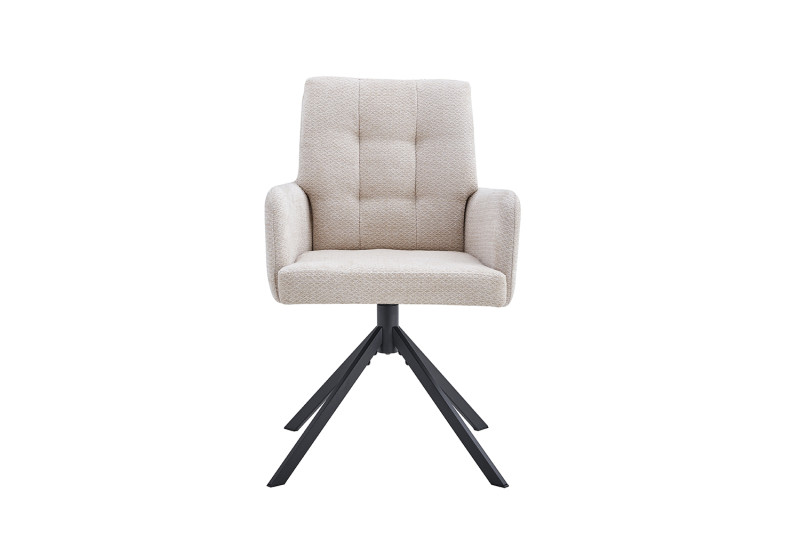 Image 3 for Stoel Granada Draaibaar tot 0 Stof Davis Bliss 75-03 Beige