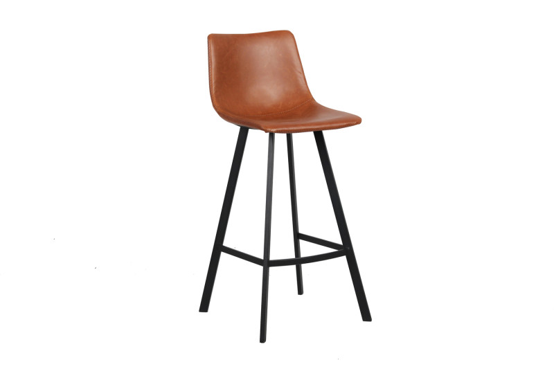 Image 4 for Barstoel Ozan PU Cognac