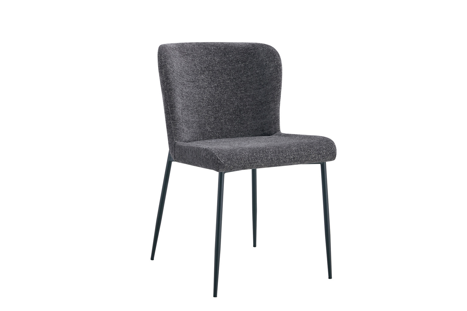 Image 4 for Stoel Lisa Stof Fabb Raven 13 Donkergrijs