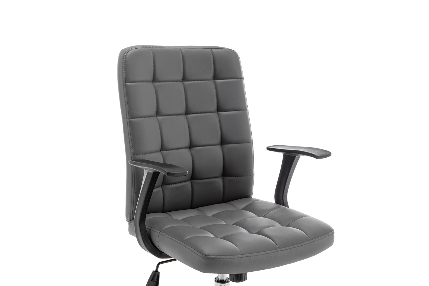 Image 7 for Bureaustoel Luka Grijs PU