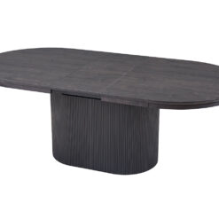 Image 9 for Uitschuifbare tafel Lagos 180-220 cm Ovaal Decor Donkerbruin