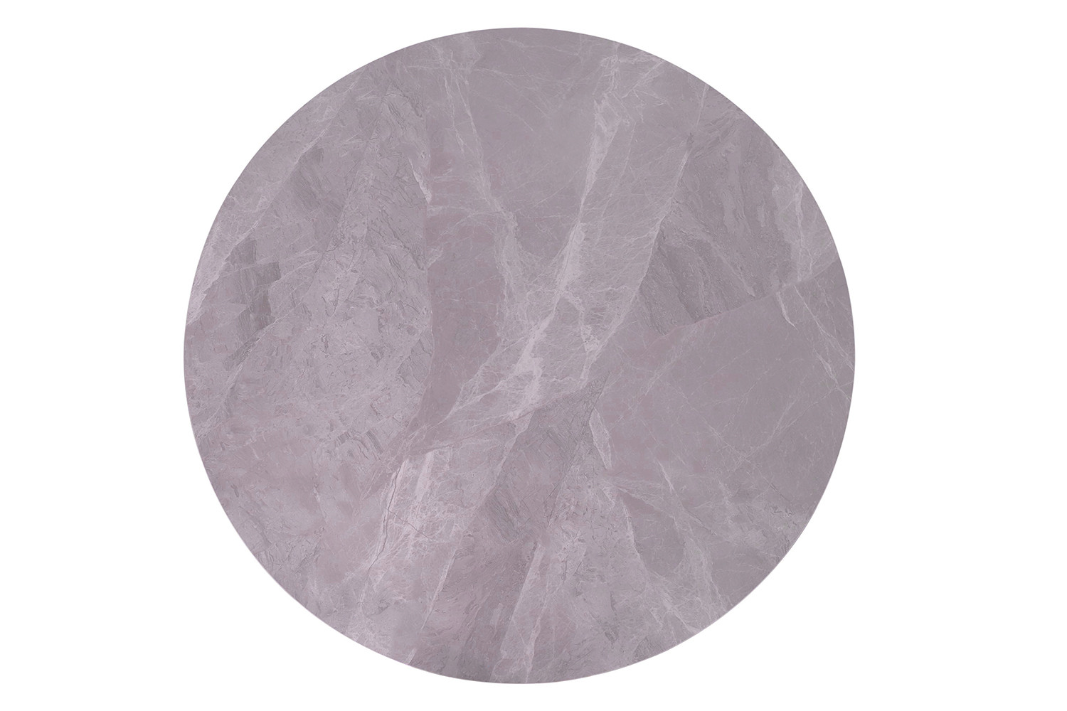 Image 7 for Tafel Apollo 110 cm Rond Glanzend Steen Italian Grijs