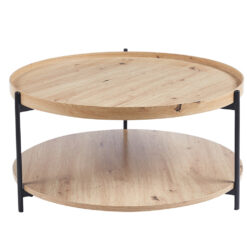 Image 4 for Salontafel Dalina 80 cm Decor Oude eik