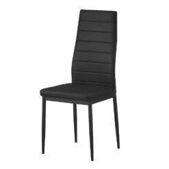Image 4 for Set van 4 stoelen Cato/Kenzo PU Zwart