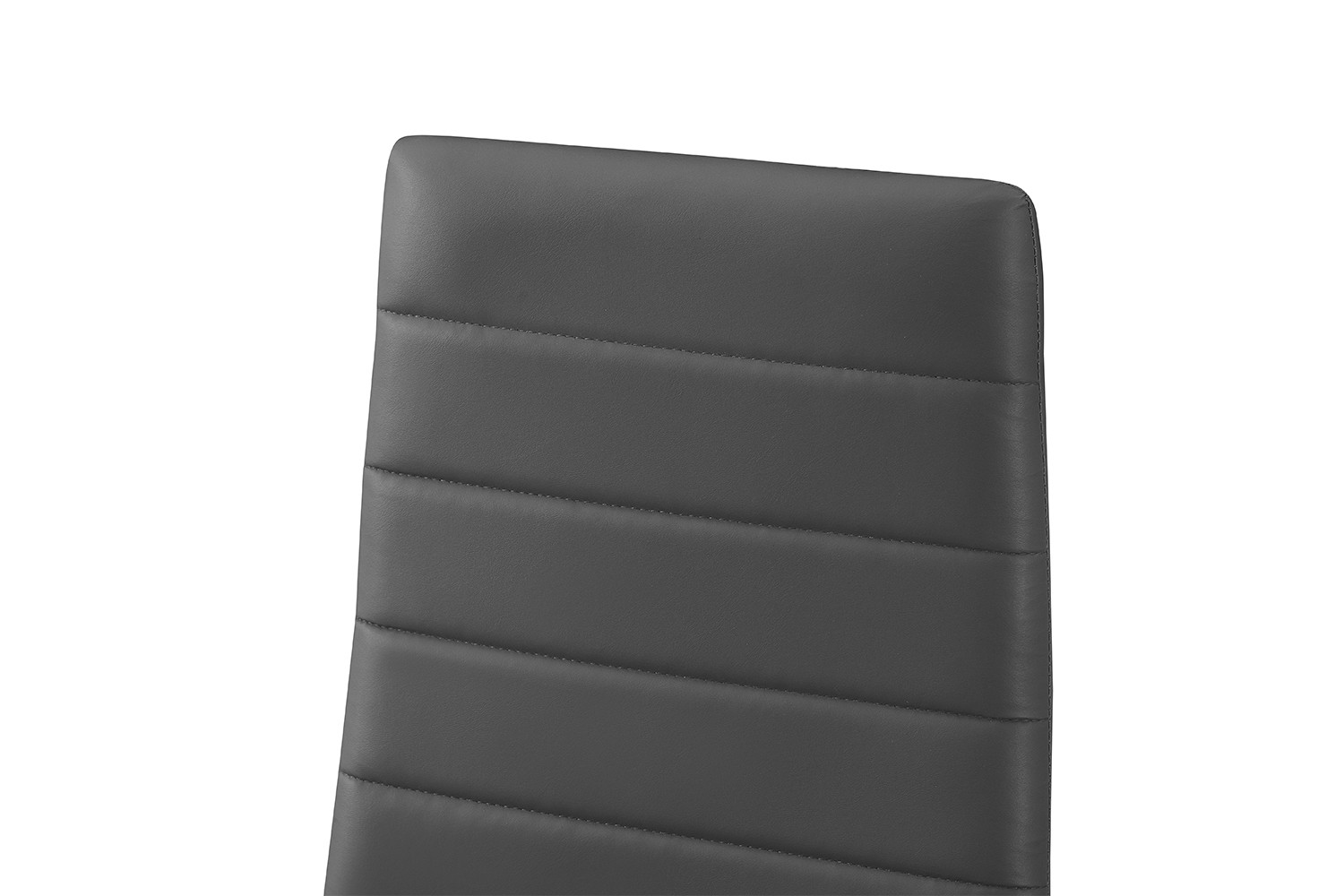 Image 10 for Set van 4 stoelen Cato/Kenzo PU Grijs