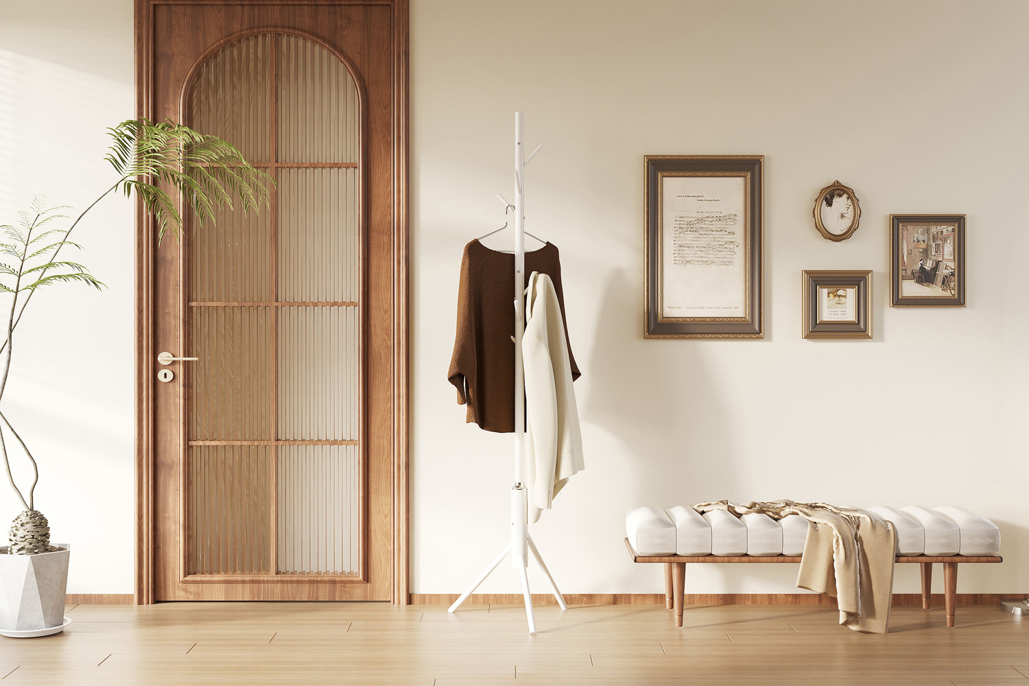 Image 1 for Kapstok Kassie Wit