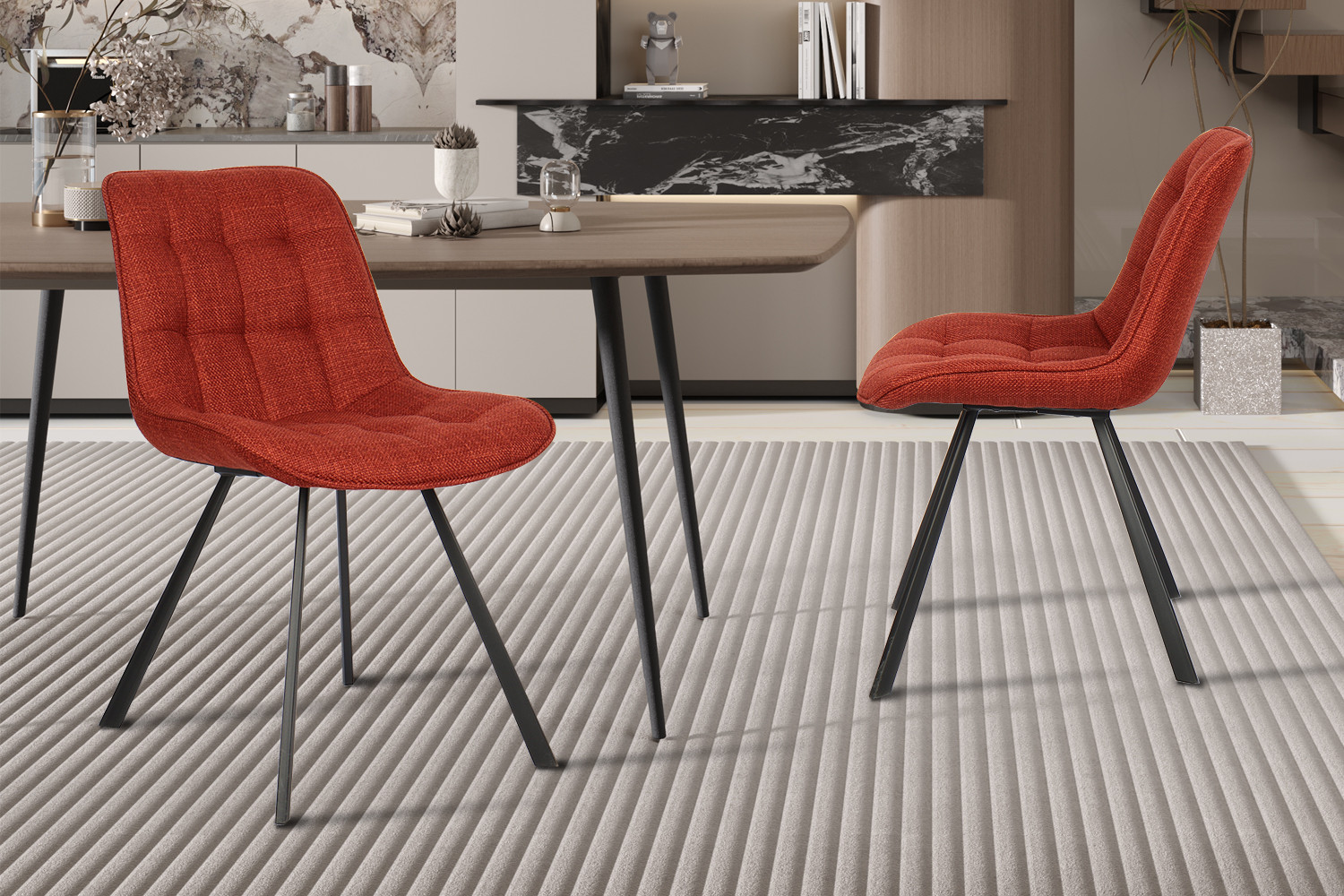 Image 1 for Stoel Ariba Stof Ote Montego 253 Rood