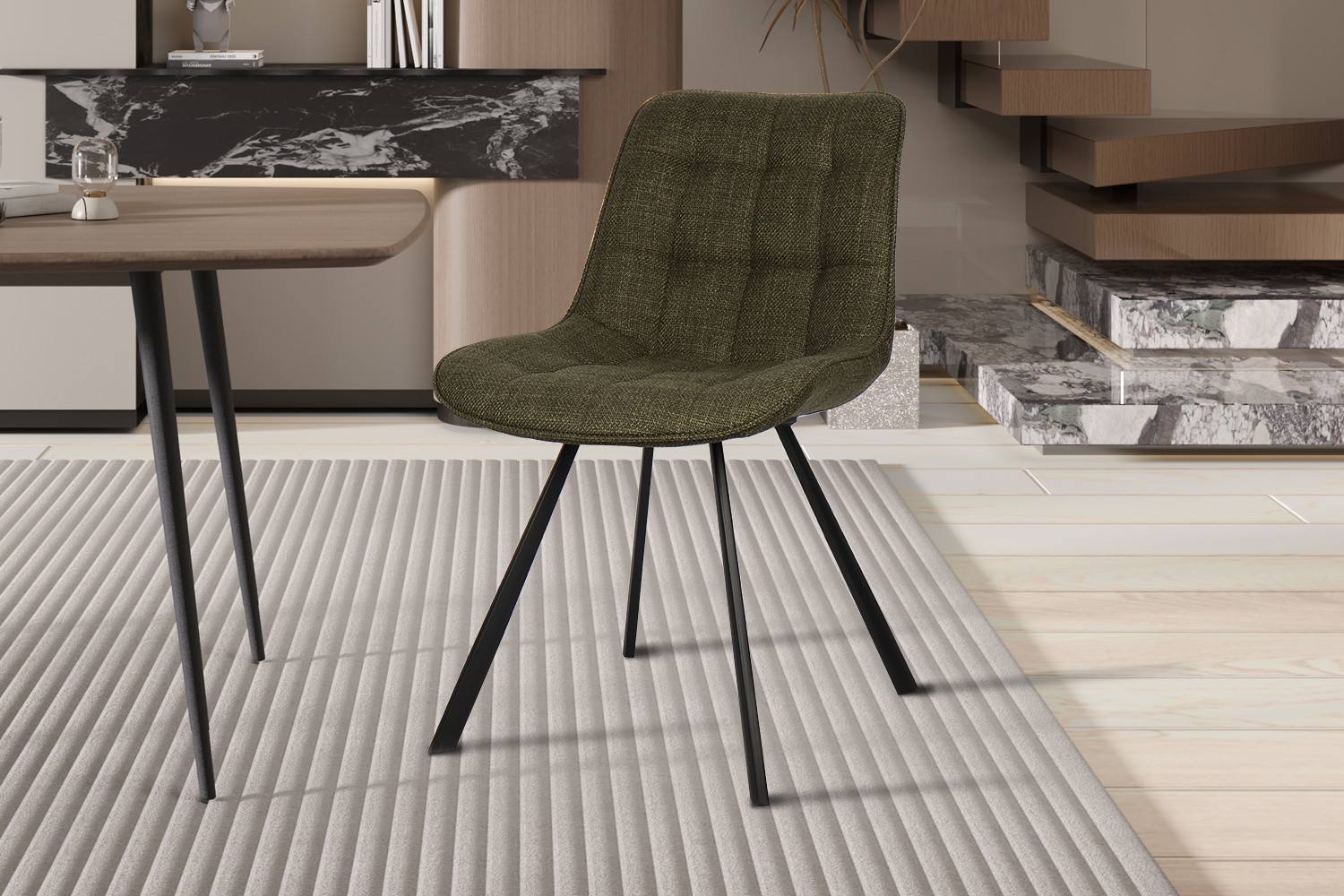 Image 2 for Stoel Ariba Stof Ote Montego 350 Groen