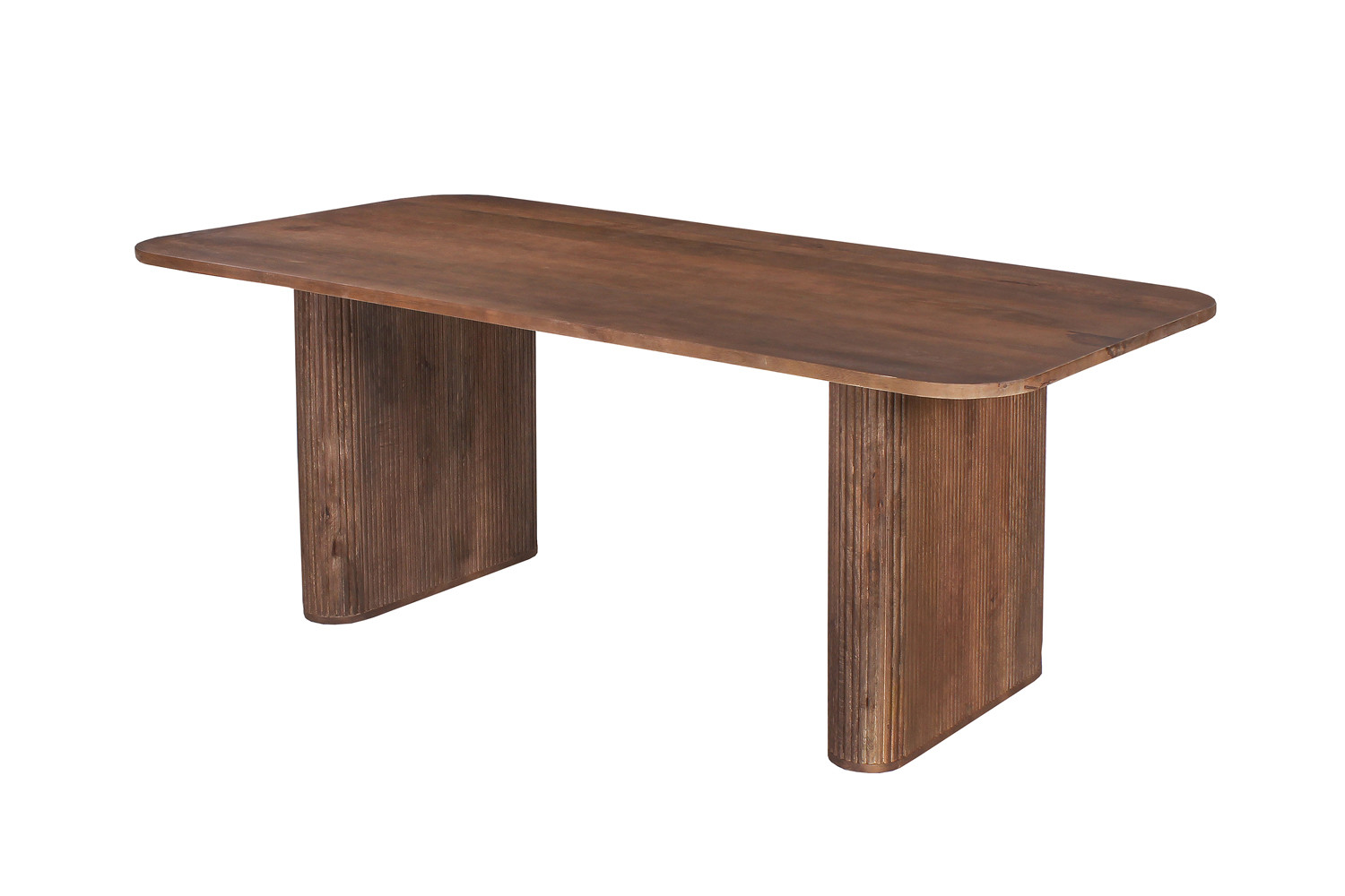 Image 6 for Tafel Jean 200 cm Deens Ovaal Mango hout Lichtbruin