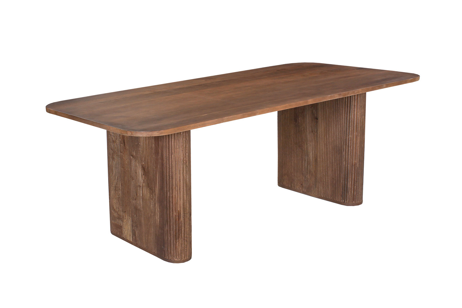 Image 5 for Tafel Jean 200 cm Deens Ovaal Mango hout Lichtbruin