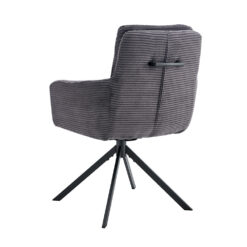 Image 7 for Stoel Luna Draaibaar tot 0 Corduroy Fabb Hyper 16 Grijs