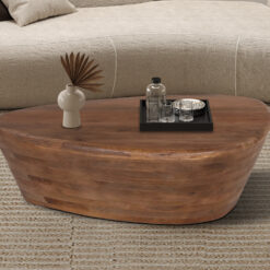 Image 1 for Salontafel Evan Mango hout Lichtbruin