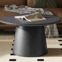 Image 1 for Salontafel Miklos 80 cm Rond Decor Donkerbruin