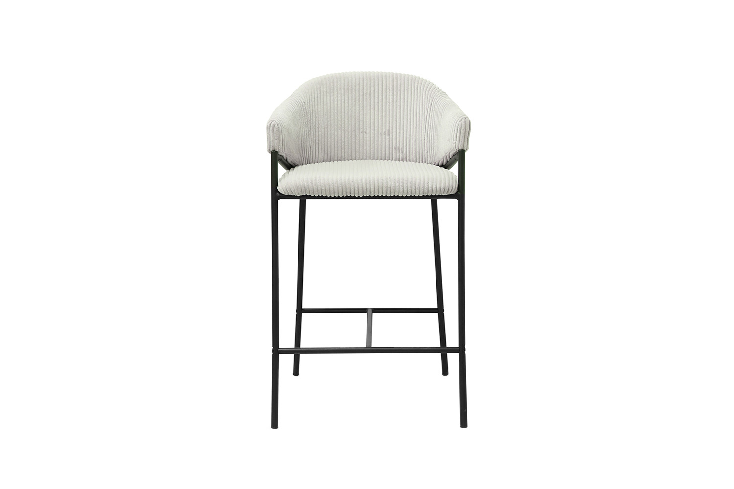 Image 4 for Counterstoel Hugo Corduroy Lichtgrijs