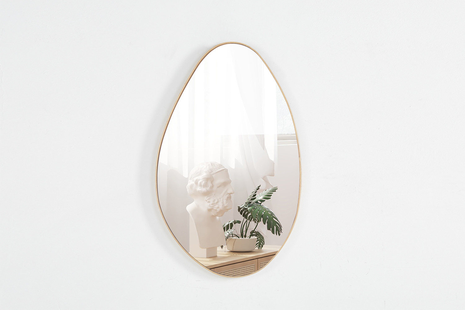 Image 3 for Spiegel Romi 80x50 Oude eik