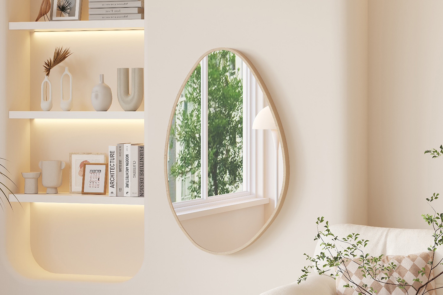 Image 1 for Spiegel Rana 80x50 Oude eik