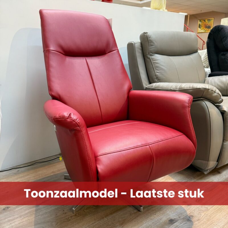 Relax Robby PU Rood (Toonzaalmodel)