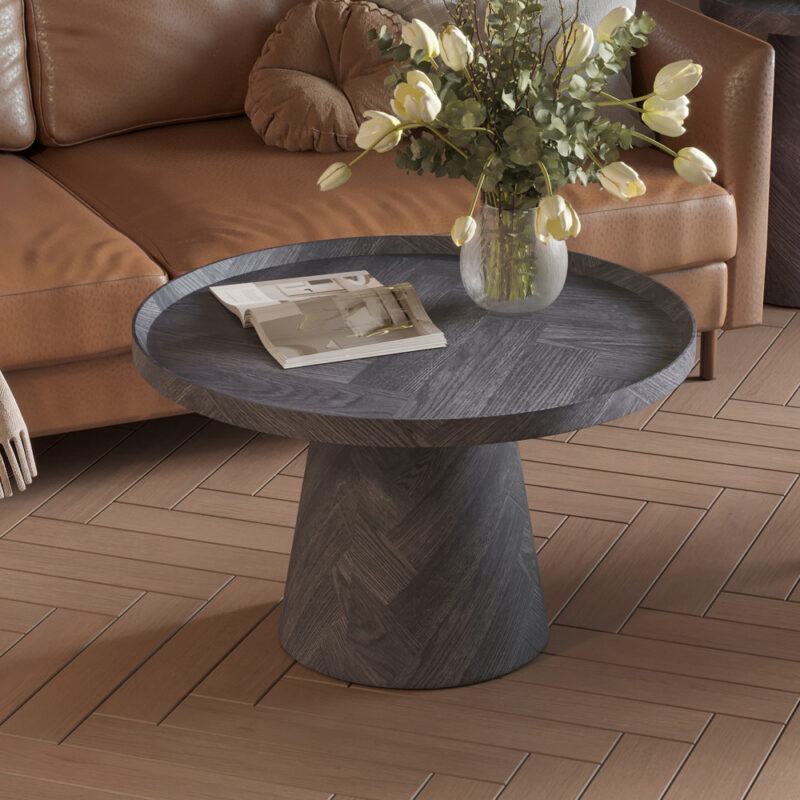 Image 1 for Salontafel Manus 80 cm Decor Donkergrijs