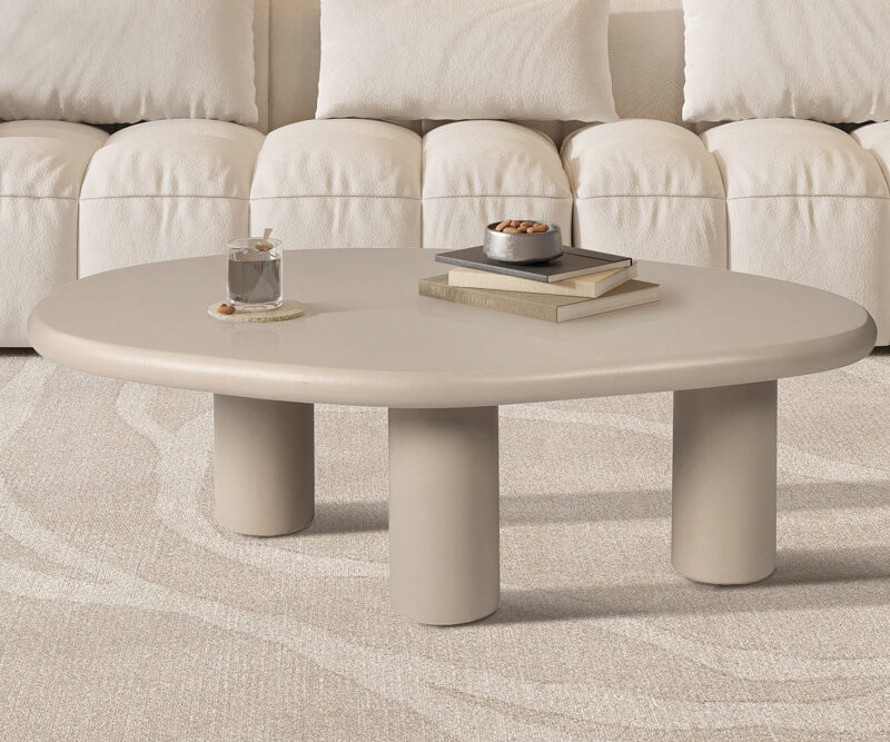 Image 1 for Salontafel Tavira 120 cm Cement Beige