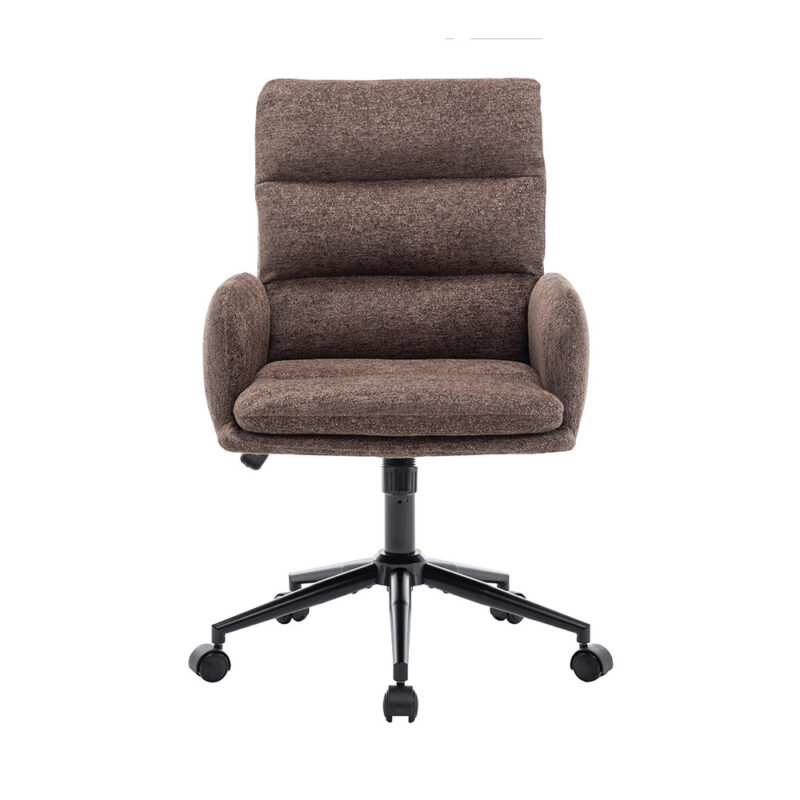 Image 3 for Bureaustoel Aimé Stof Fabb Raven 45 Bruin