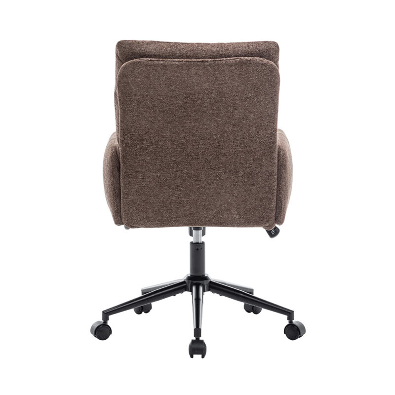 Image 7 for Bureaustoel Aimé Stof Fabb Raven 45 Bruin