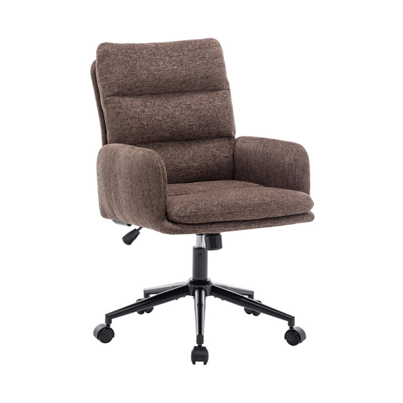 Image 4 for Bureaustoel Aimé Stof Fabb Raven 45 Bruin