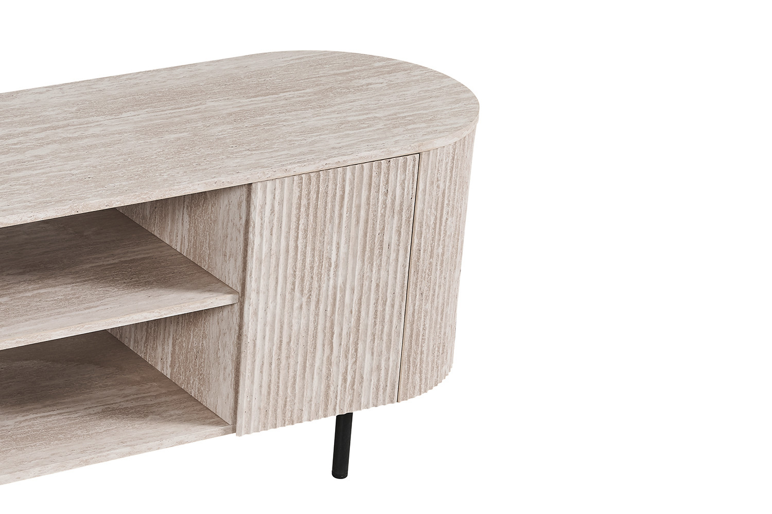 Image 6 for TV meubel Lagos 160 cm Decor Travertin Beige