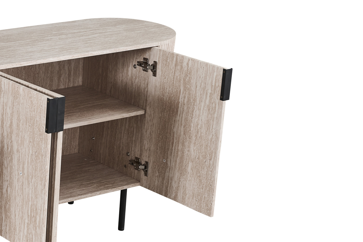 Image 8 for Dressoir Lagos 200 cm Decor Travertin Beige