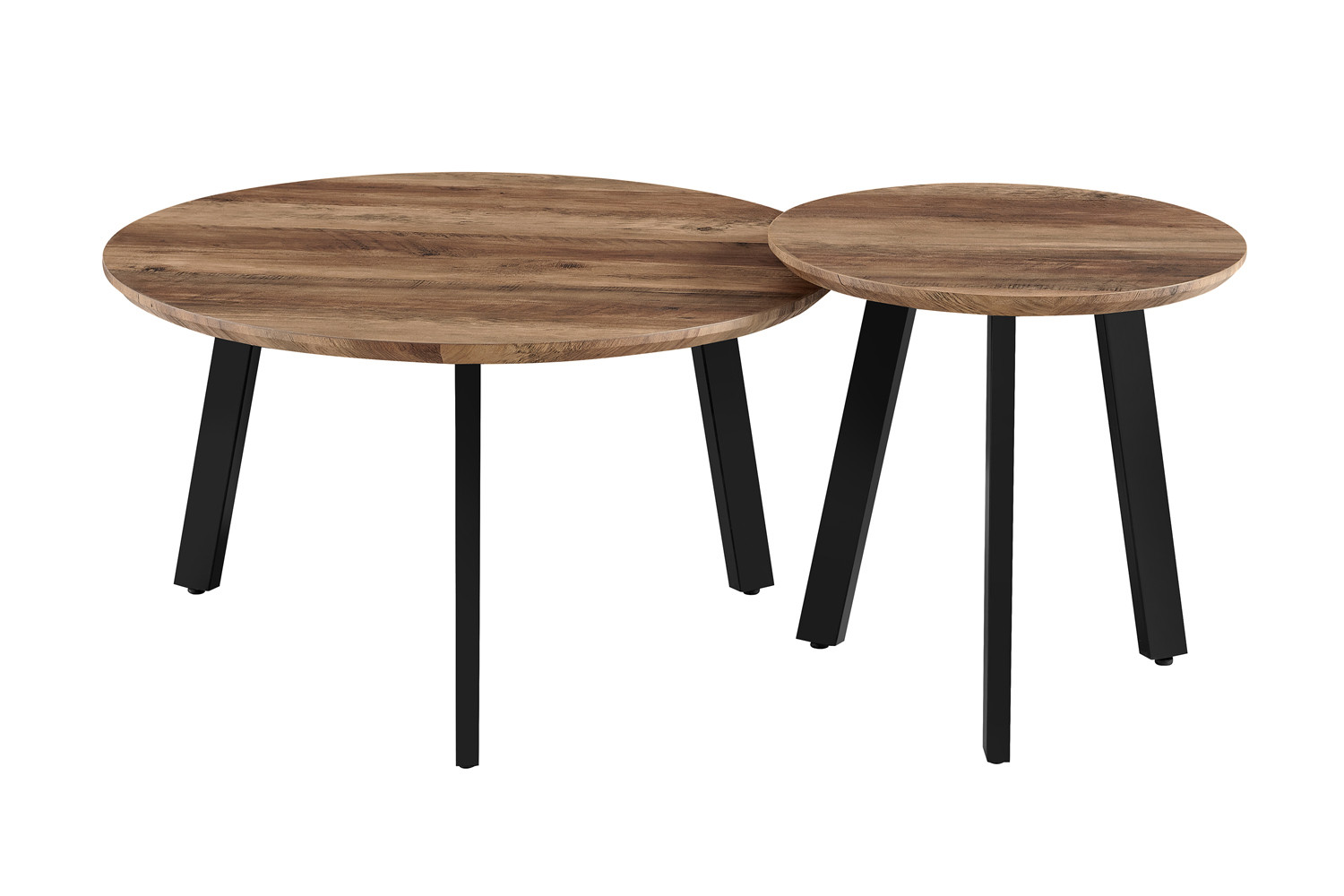 Image 3 for Set van 2 Salontafels Aziz Decor Mango