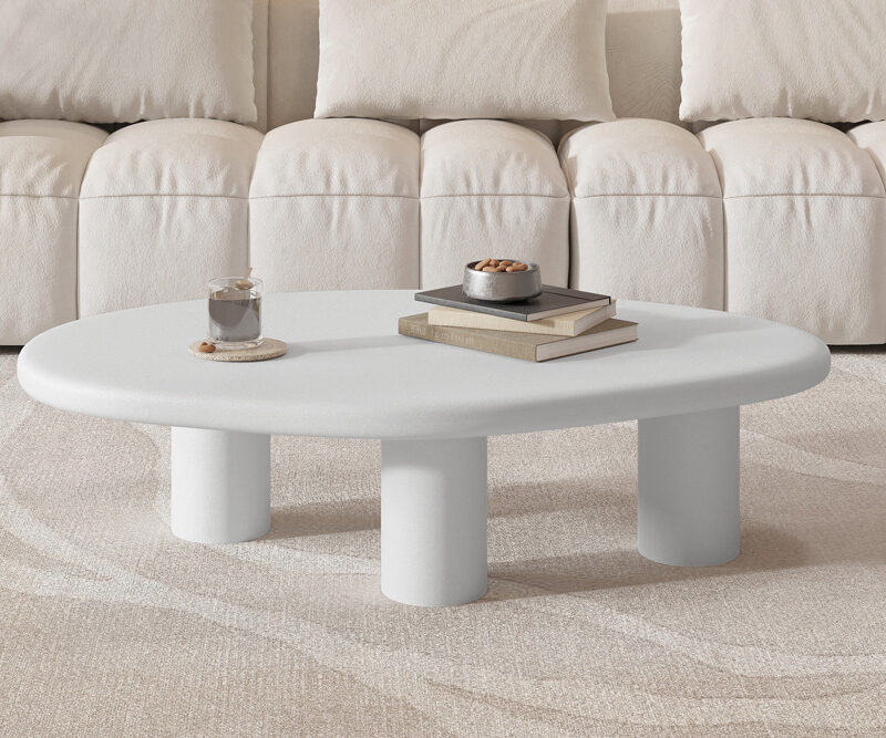 Image 1 for NEW - Salontafel Tavira 120 cm Cement Ecru