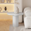 Image 1 for Salontafel Tavira 58 cm Cement Ecru
