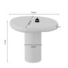 Image 6 for Salontafel Tavira 58 cm Cement Ecru