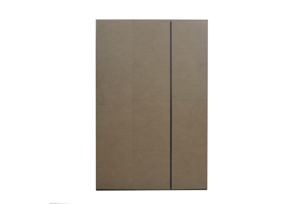 Image 5 for Kledingkast Marc 3 deuren met spiegel Donkergrijs