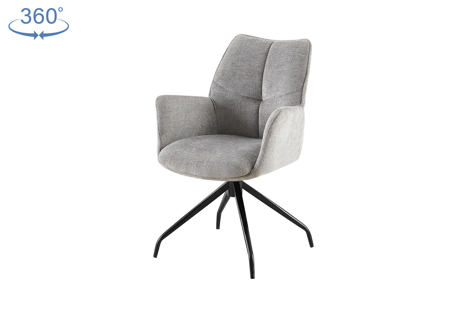 Image 5 for Stoel Lamor Draaibaar tot 0 Stof Davis Perfect Harmony 85 Grijs