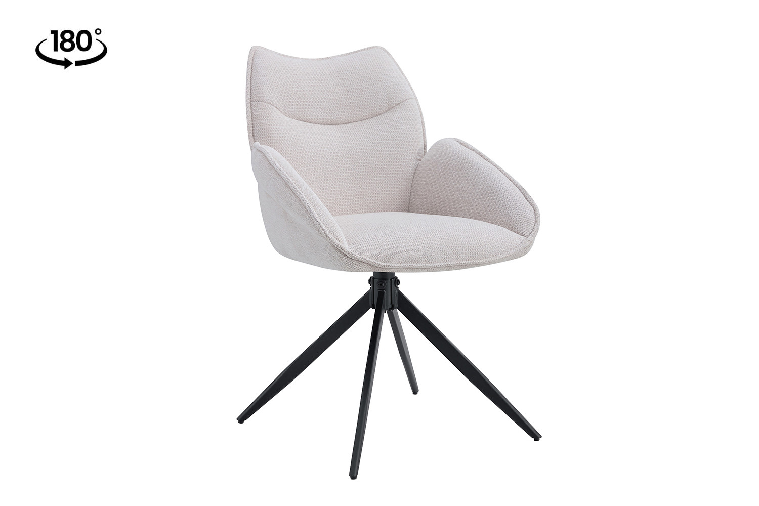 Image 5 for Stoel Mahi Draaibaar tot 0 Stof Ote Share 101 Beige