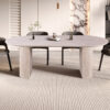 Image 1 for Tafel Lagos 220 cm Ovaal Decor Travertin Beige